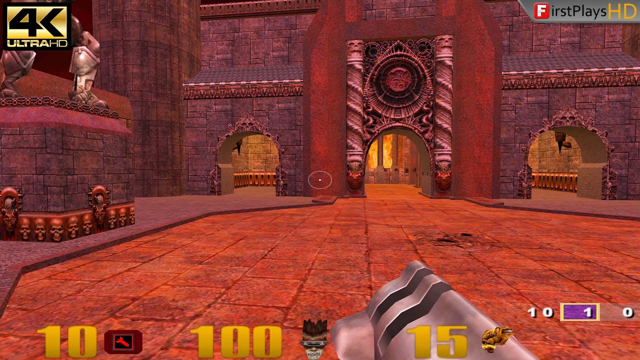 Quake III Arena (1999) - PC Gameplay 4k 2160p / Win 10