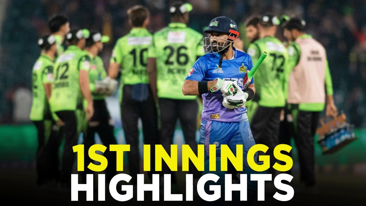 1st Innings Highlights | Lahore Qalandars vs Multan Sultans | Match 14 | HBL PSL 9 | M2A1A
