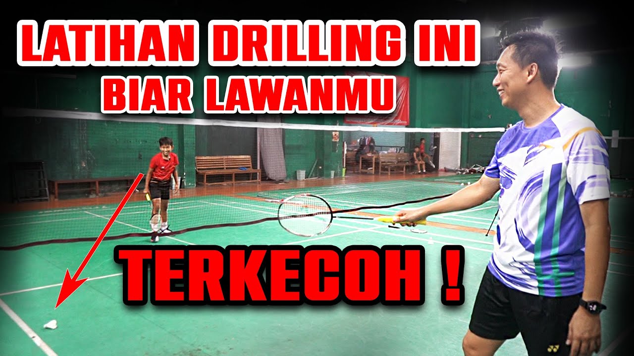 Latihan Drilling ini Sebelum Turnamen Supaya Pukulan mu Tidak Mudah Ditebak Lawan