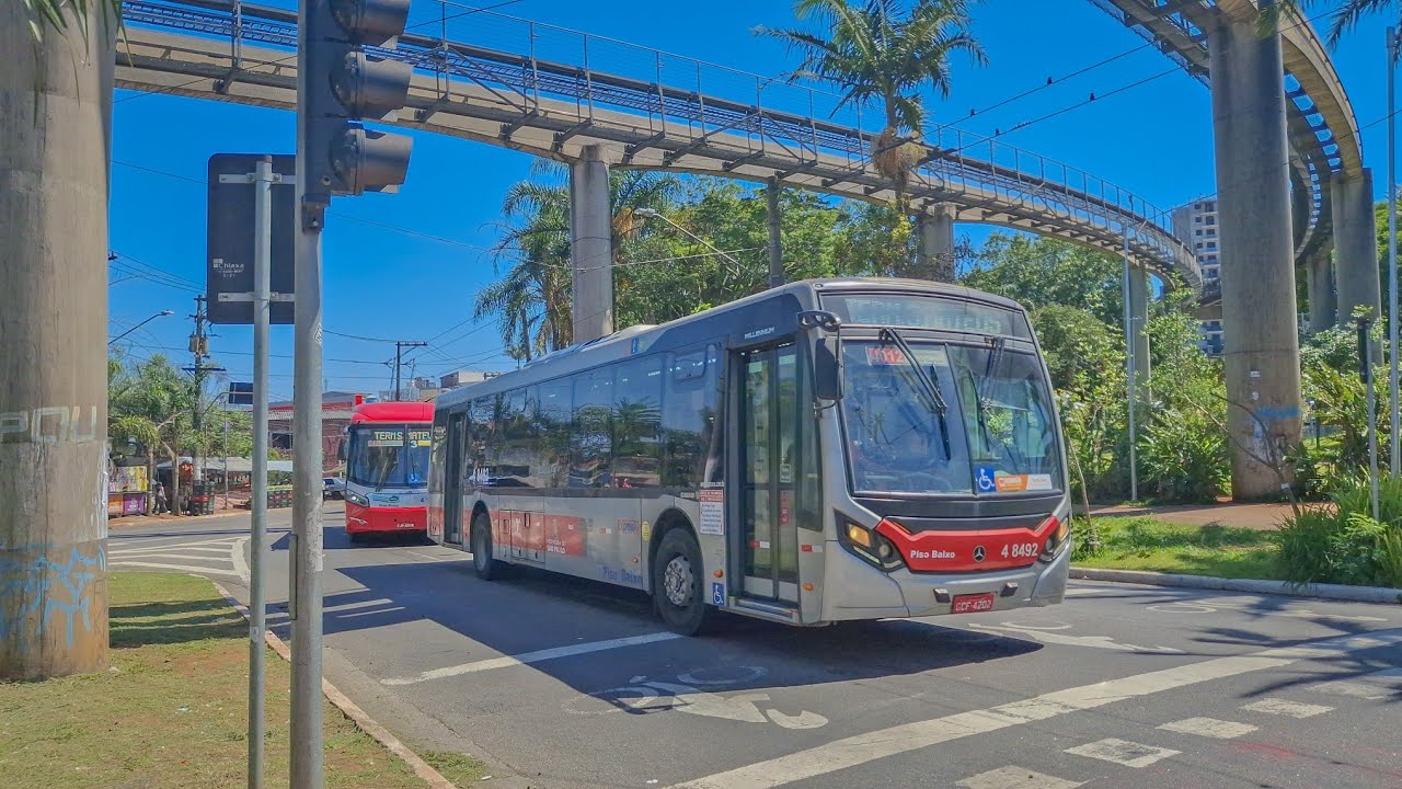 Terminal São Mateus - Movimentação De Ônibus (Vídeo 5)