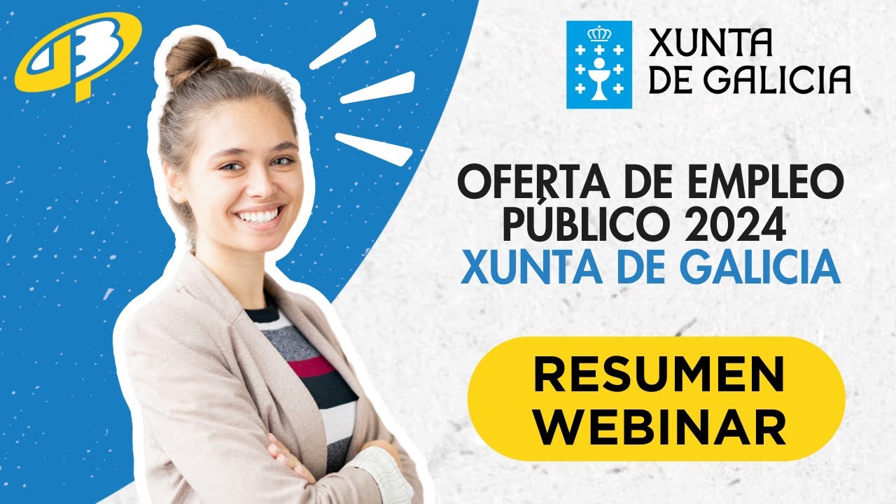 Webinar Oferta de Empleo 2024- Xunta de Galicia