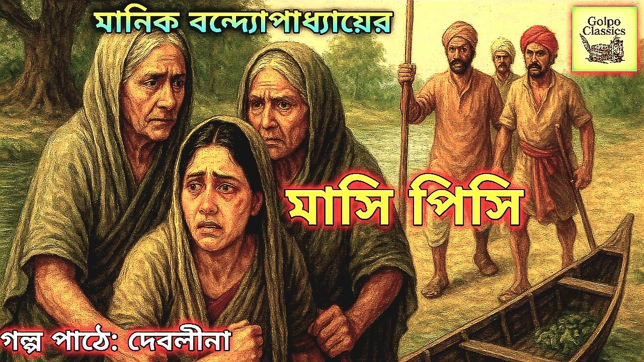 অভাব, অত্যাচার আর তিন নারীর লড়াই—শেষটা কল্পনার বাইরে! | মাসি-পিসি | Masi Pisi |Manik Bandyopadhyay|
