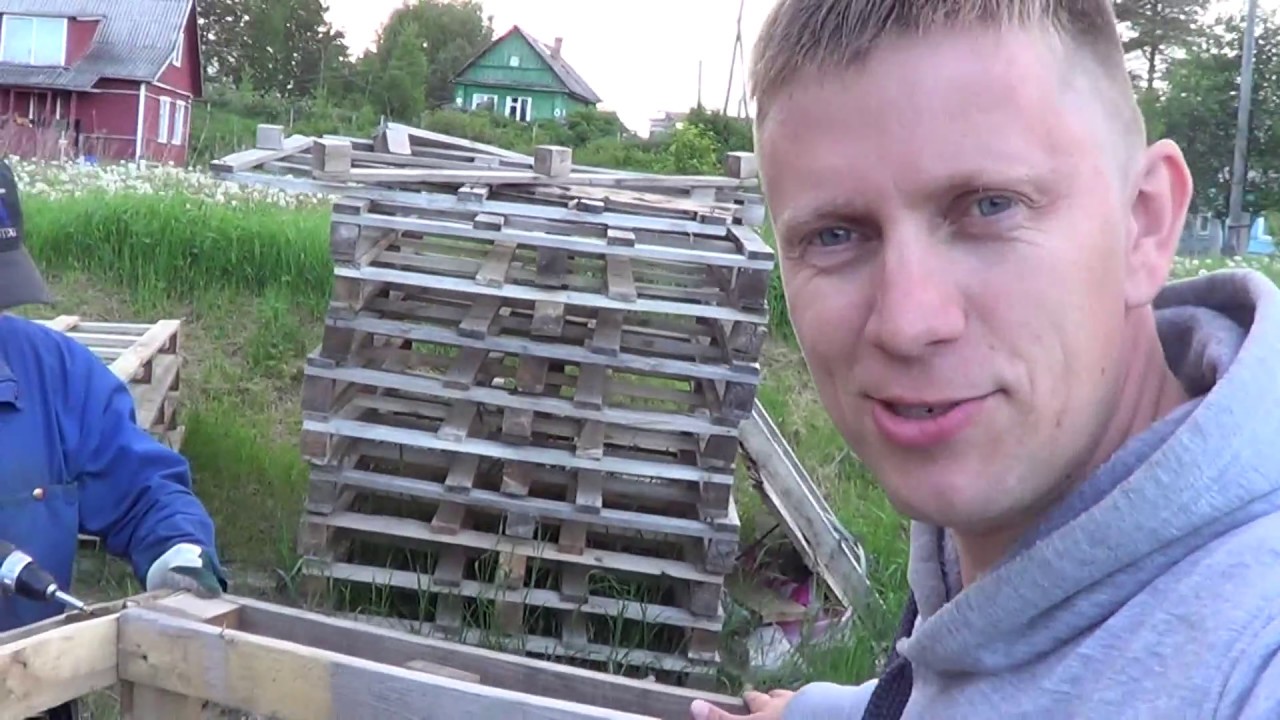 Забор дешево.Стройхак. Поддоны в дело!