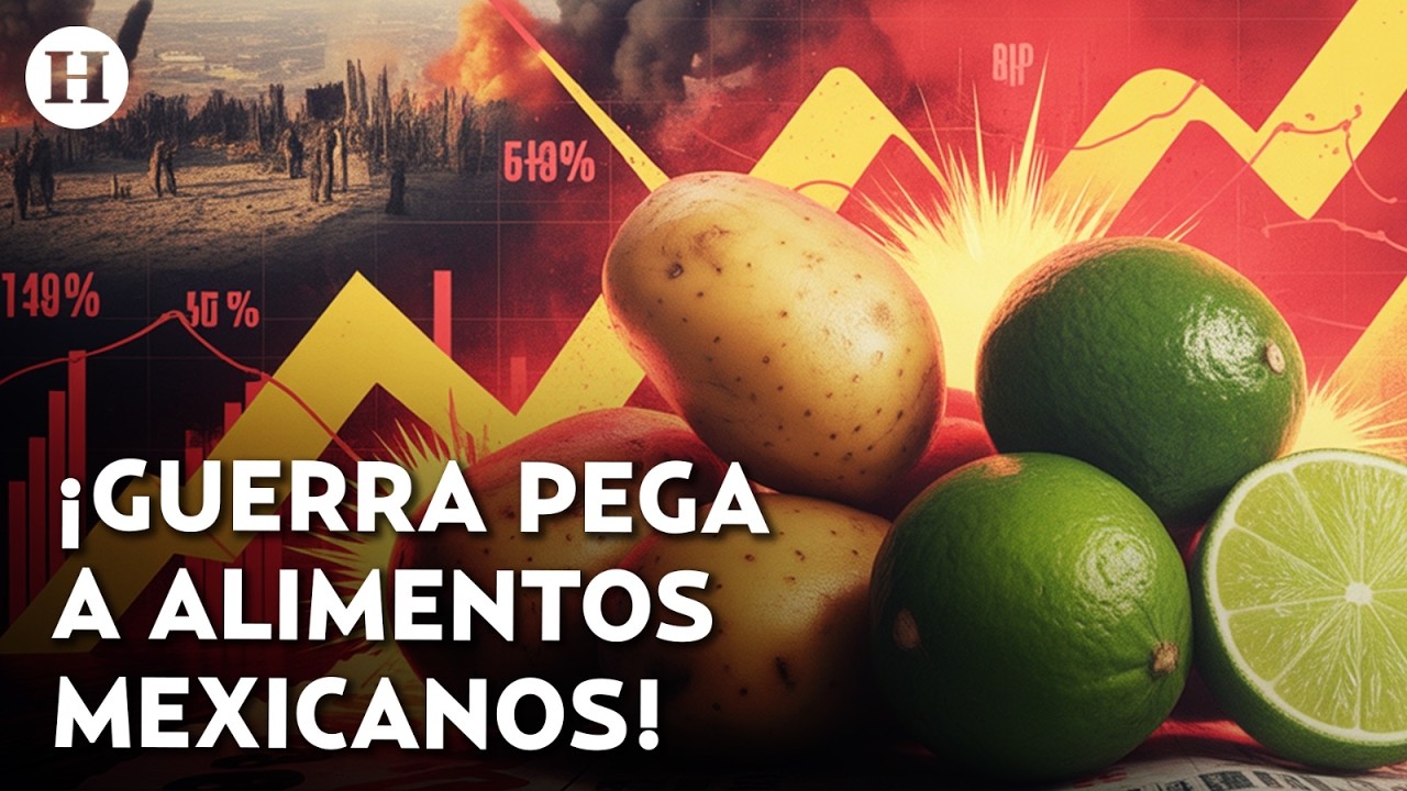 ¡Limón, papa y plátano suben de precio! Inflación en México aumenta 4% por guerra en Medio Oriente