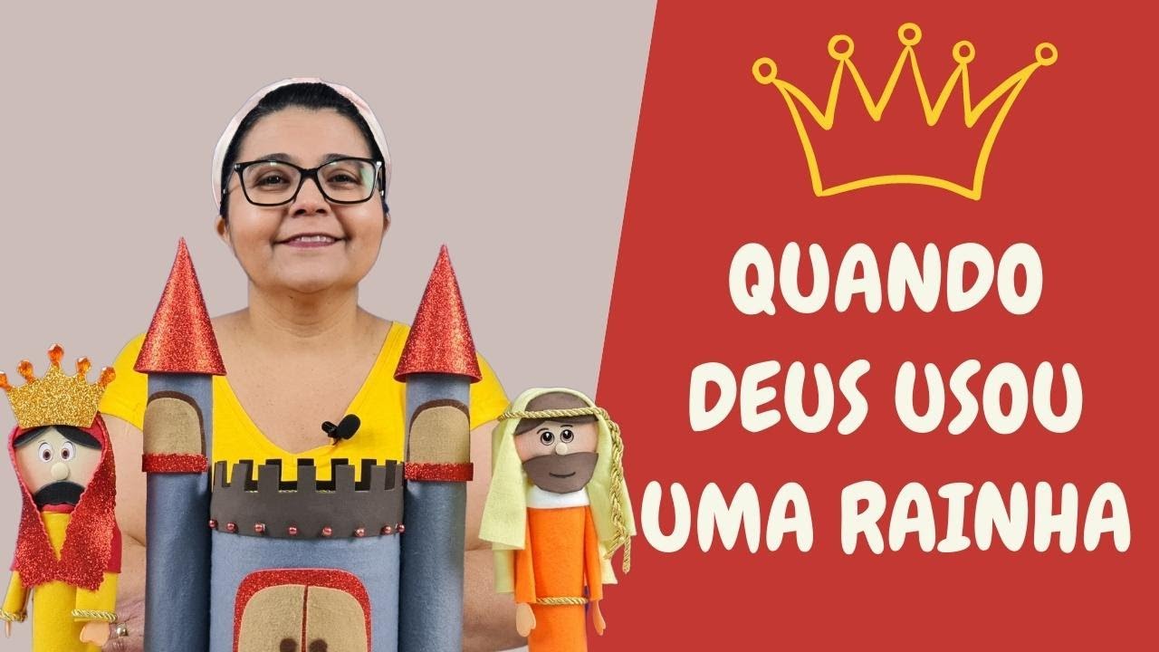 A Rainha Ester - História Bíblica Infantil.