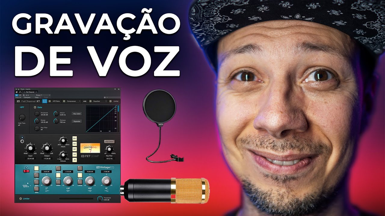Técnicas e Dicas para Gravar VOZ no Home Studio!