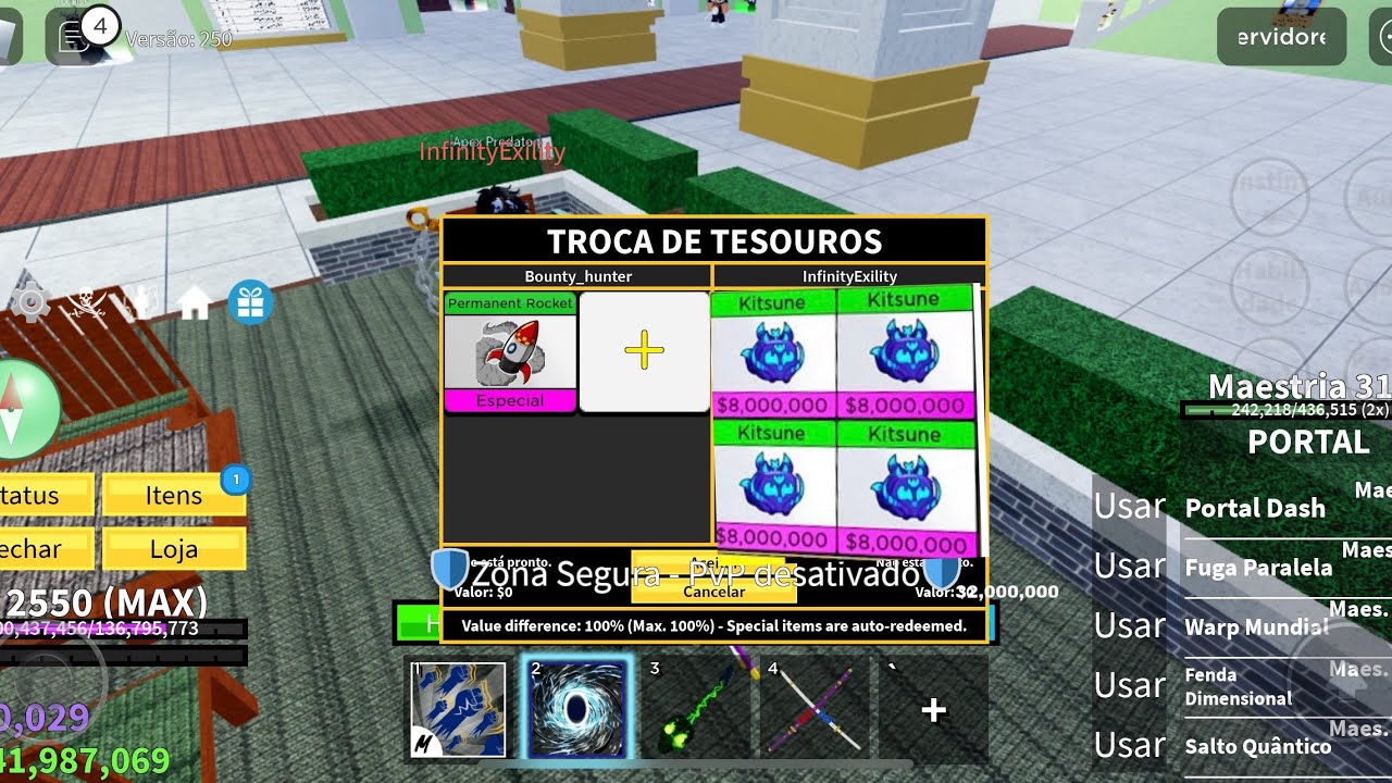 O que as pessoas oferecem pela rocket perm