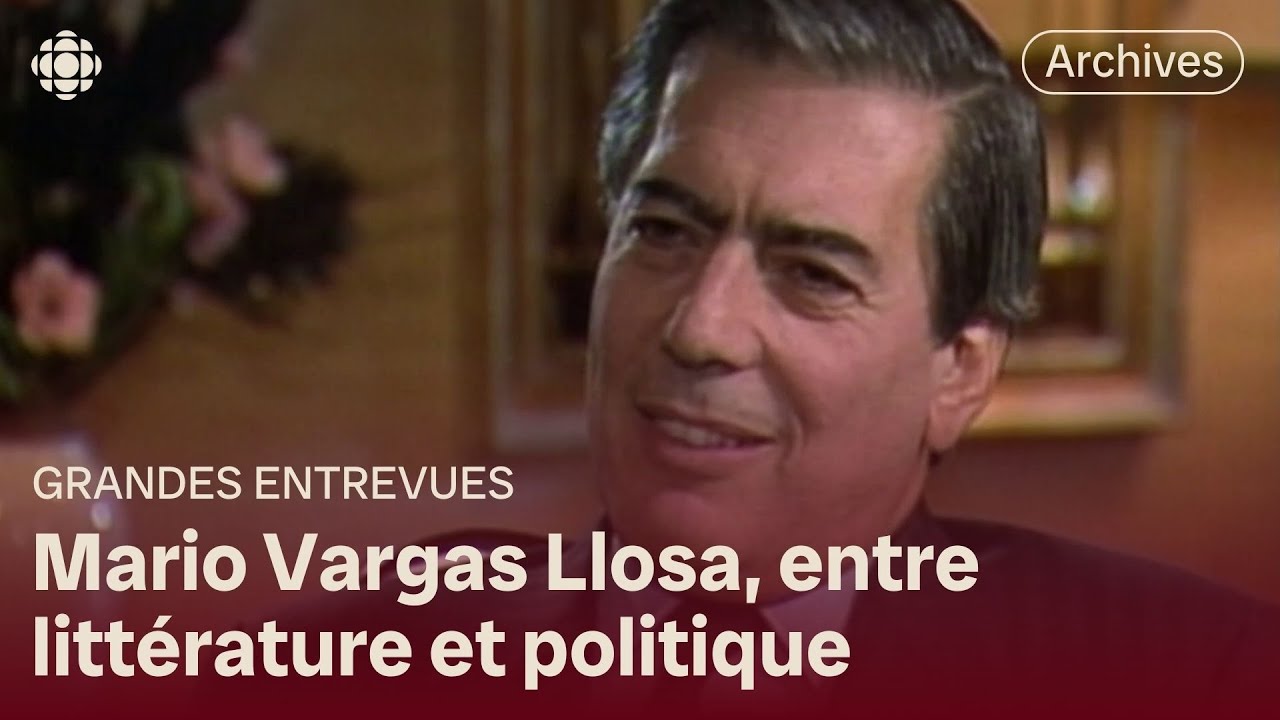 Entrevue avec l'écrivain péruvien Mario Vargas Llosa.