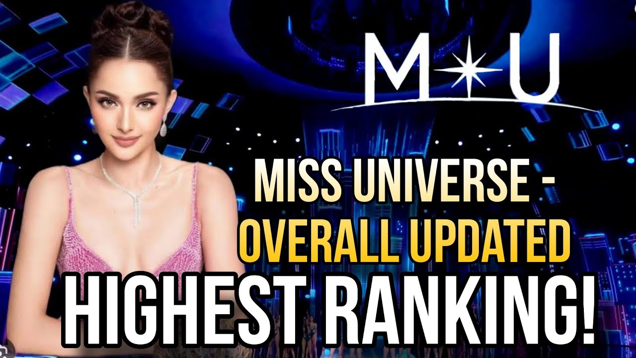 MISS UNIVERSE 2025 HIGHEST RANKING - OVER ALL AWARDS! 