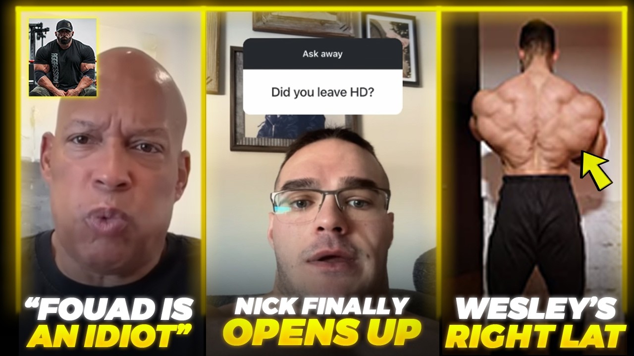 Nick Walker OPENS UP About Leaving HD + Shawn Ray FIRES BACK at Fouad + Wesley Vissers' RIGHT LAT??