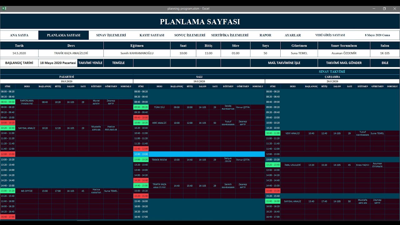MS Exce | Excel VBA Macro | DERS 4 | Açılabilir Dinamik Liste Oluşturma