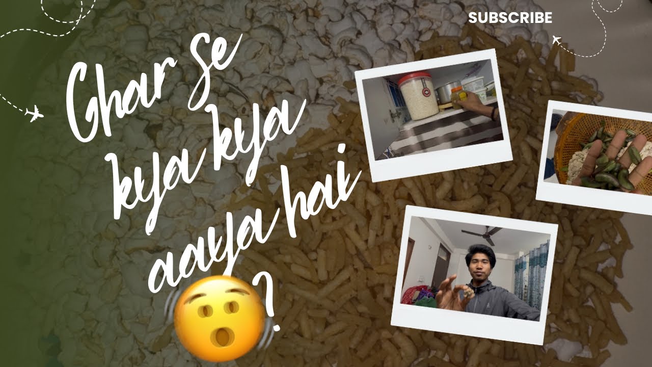 Ghar ka pyar 💗 Chaliye Aapko v dikhate hai kya kya aaya ghar se ?👍