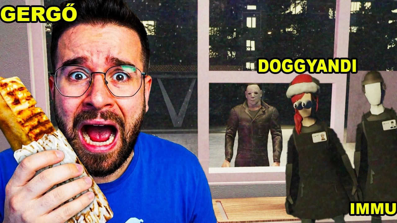 Gyrost Árulok Doggyandival és Immuval a Scary Shawarma Kiosk: the ANOMALY Robloxban