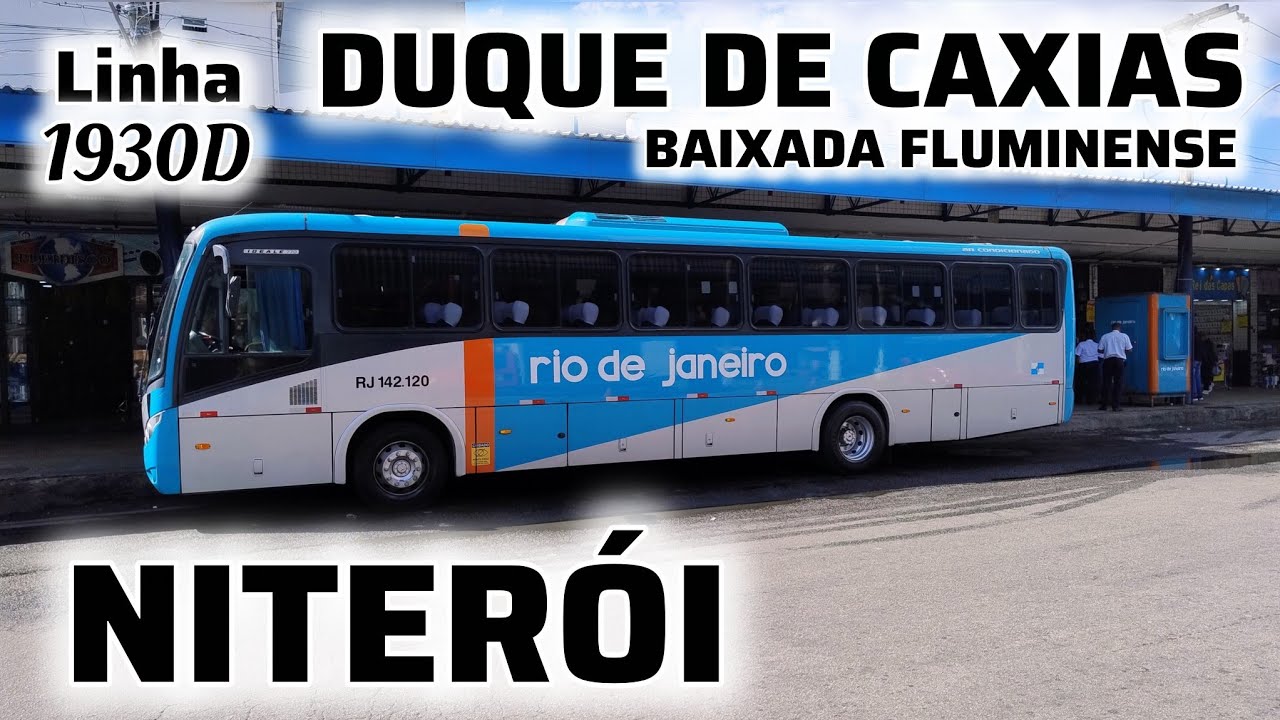 Expresso rio de janeiro - Linha 1930D # Duque de Caxias x Niterói #viagem 
