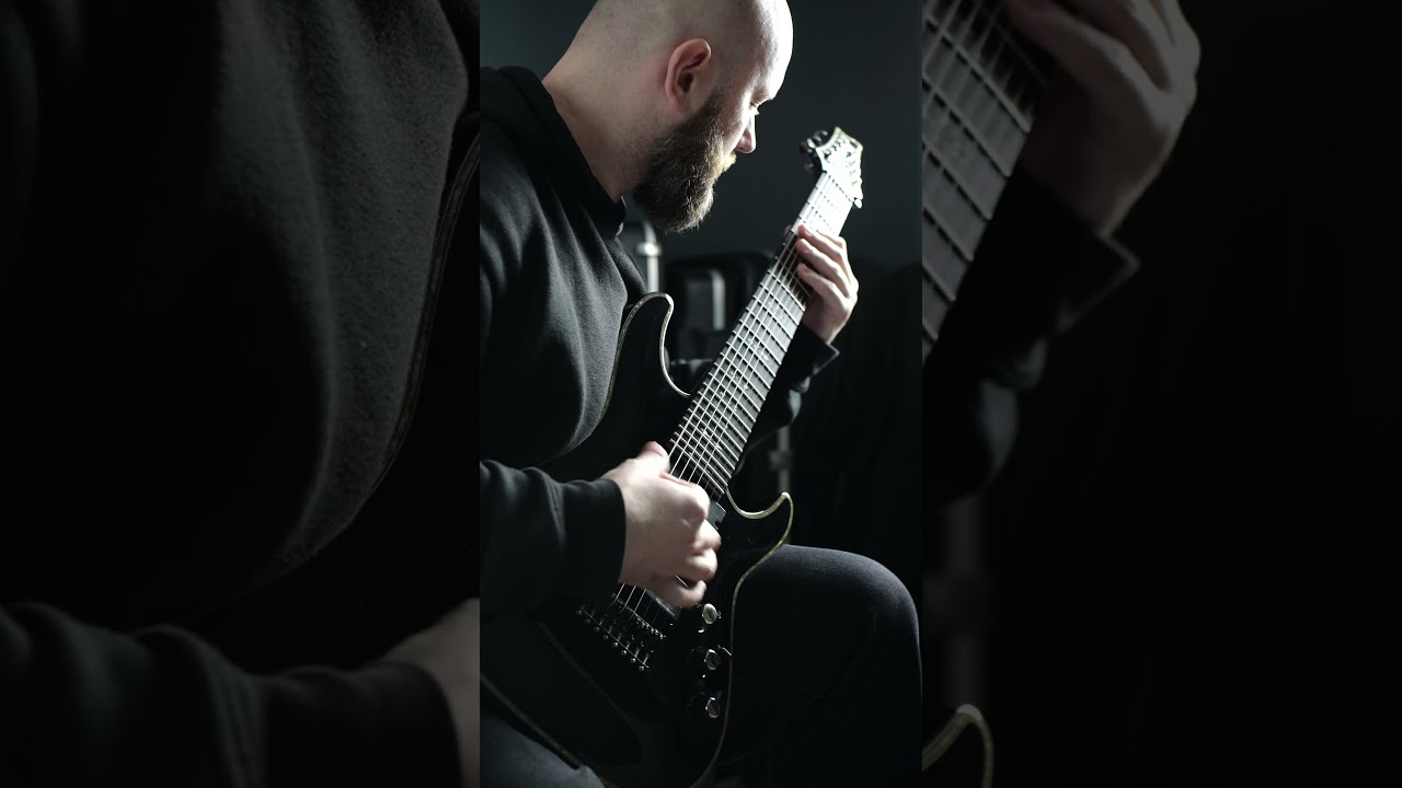 Metalcore & Black Metal Sounds Perfect Together | 8 String Guitar Riffs #metal #riffs #8stringguitar