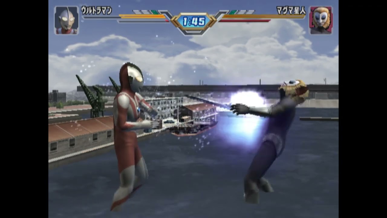 I get owned in Ultraman Fighting Evolution 3