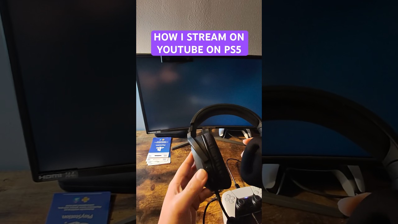 Как я стримлю на #YouTube с #PS5