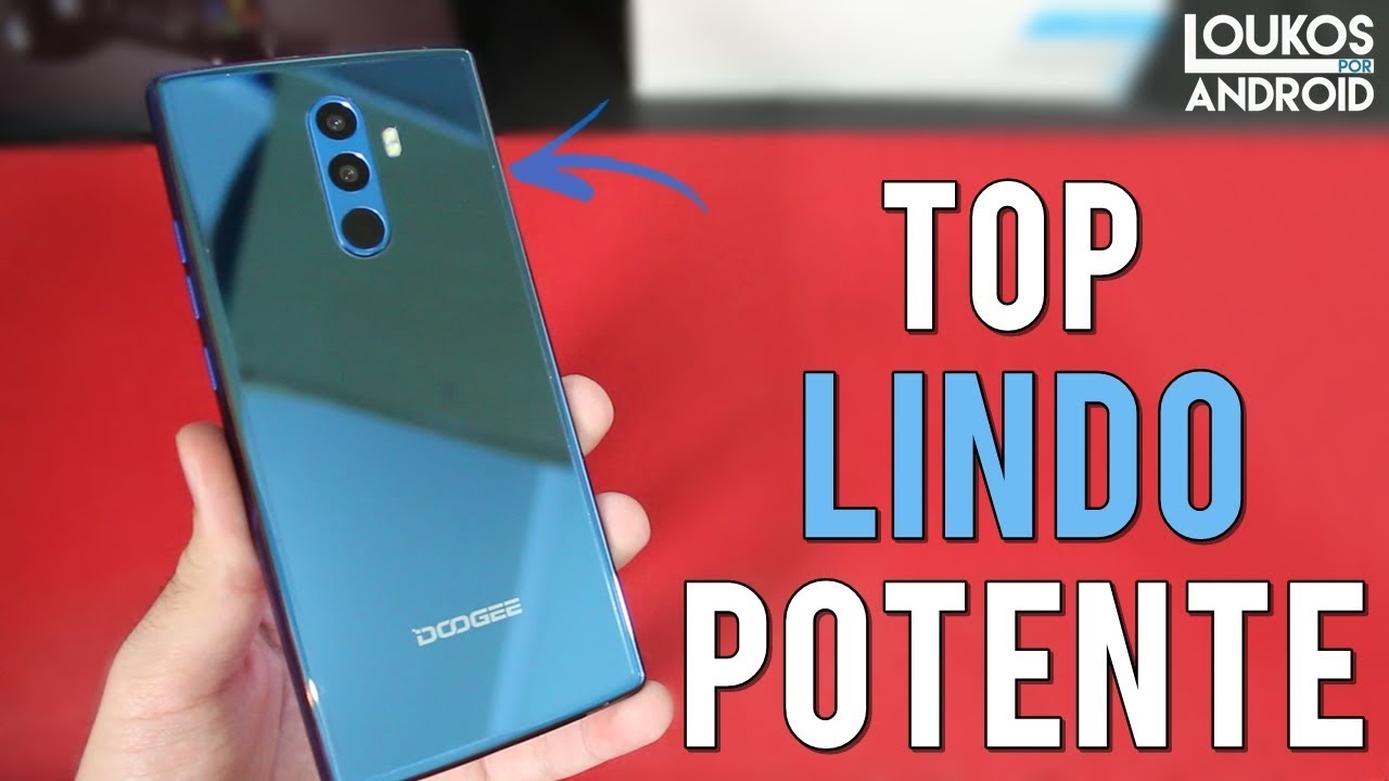 MUITO BONITO e RÁPIDO! DOOGEE MIX 2 - UNBOXING e PRIMEIRAS IMPRESSÕES [BRASIL]