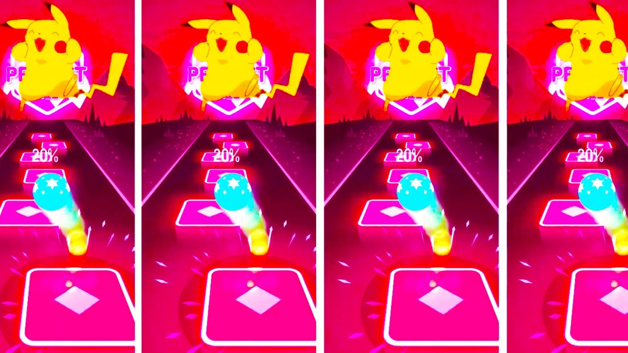 2023 Coffin Dance Remix Dance Music Modern cover - Character Pikachu - Tiles Hop EDM Rush