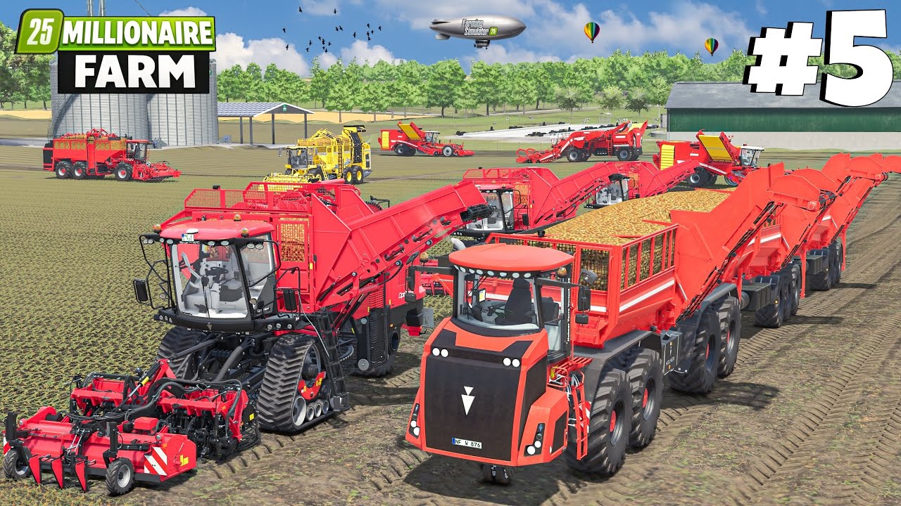 Я заработал 2 миллиона долларов, собирая лук | Ферма миллионера | Farming Simulator 25