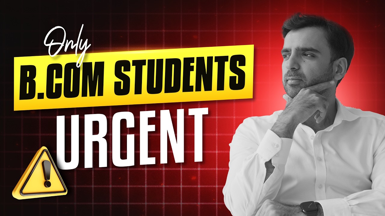 ACCA + BCom Students Need To Know This