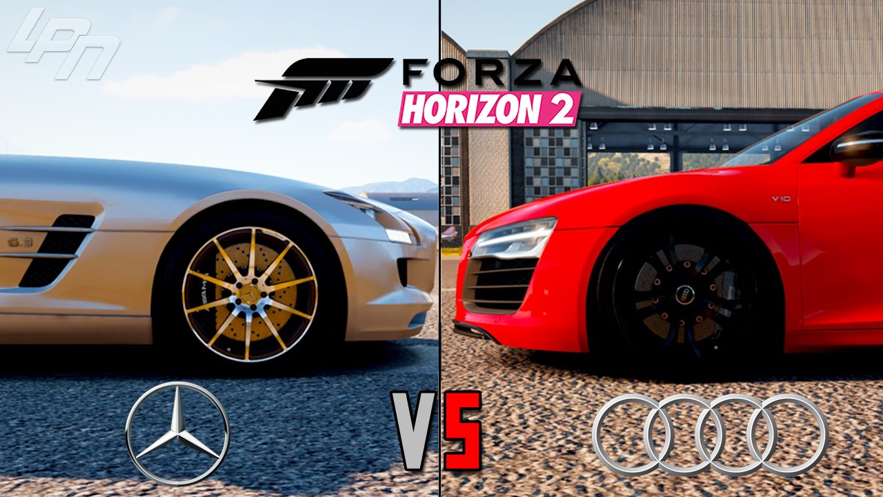 FORZA HORIZON 2 - MERCEDES VS AUDI (Xbox One) / Lets Play Forza Horizon 2