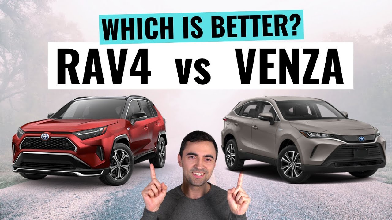 Toyota Venza 2022 года против Toyota RAV4 Hybrid | Какой гибридный внедорожник выбрать?