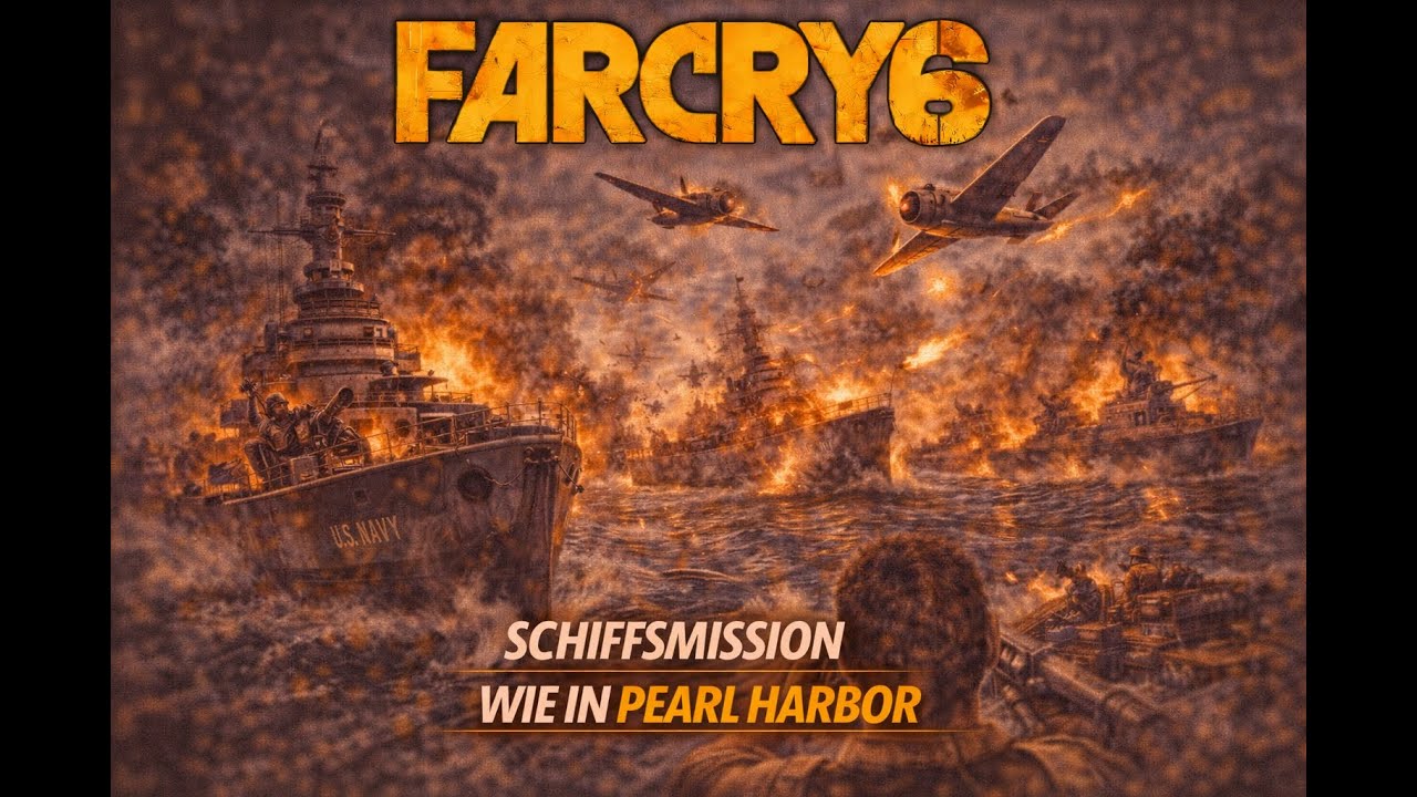 Farcry 6 Session 51   Schiffsmission wie in Pearl Habor