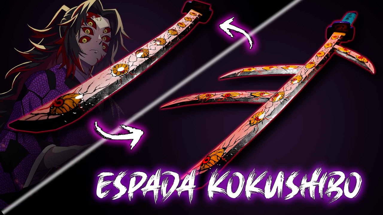 DIY. Nichirin Kokushibo | Kimetsu no Yaiba
