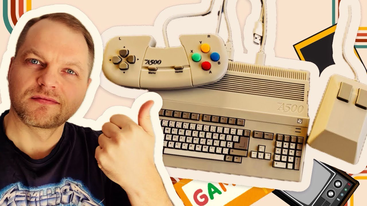 THE A500 MINI | Знакомство с Commodore