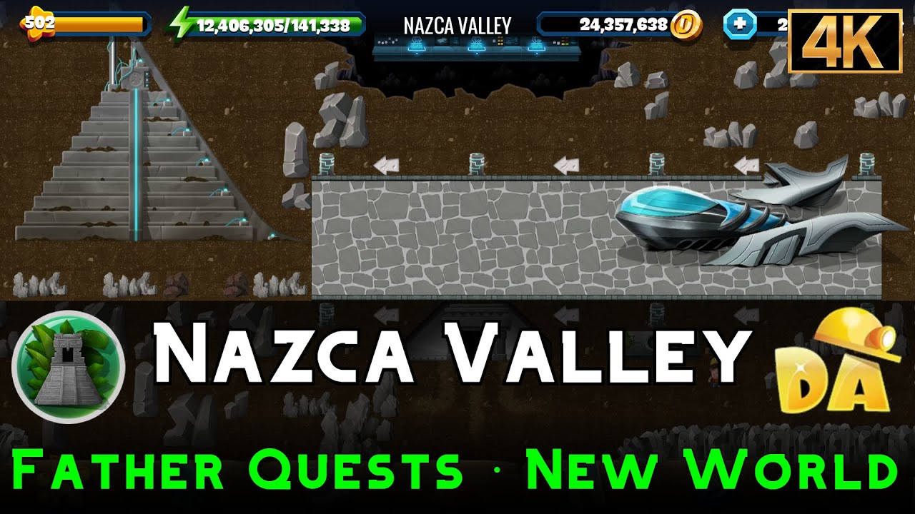 Nazca Valley | Father New World #1 | Diggy's Adventure