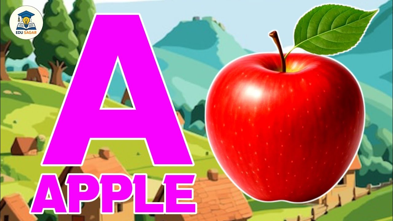 A for apple | अ से अनार | abcd | phonics song | a for apple b for ball c for cat | abcd song | abcde