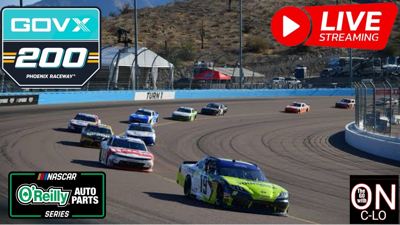 🔴GOVX 200 Practice & Qualifying. Live Nascar Oreilly Series. Live Leaderboard, Commentary & Reaction