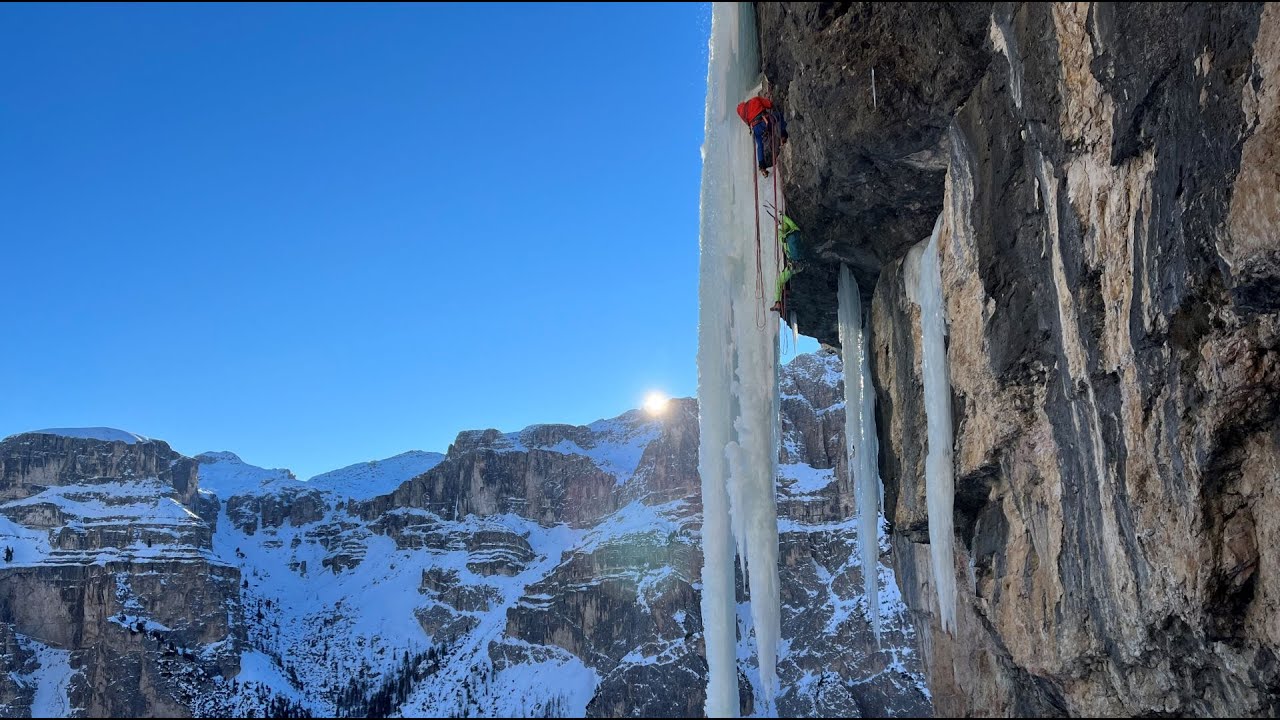 crazy days im Eis- Mixedkletterei in Südtirol