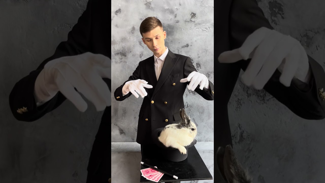 Rabbit magic trick #shorts