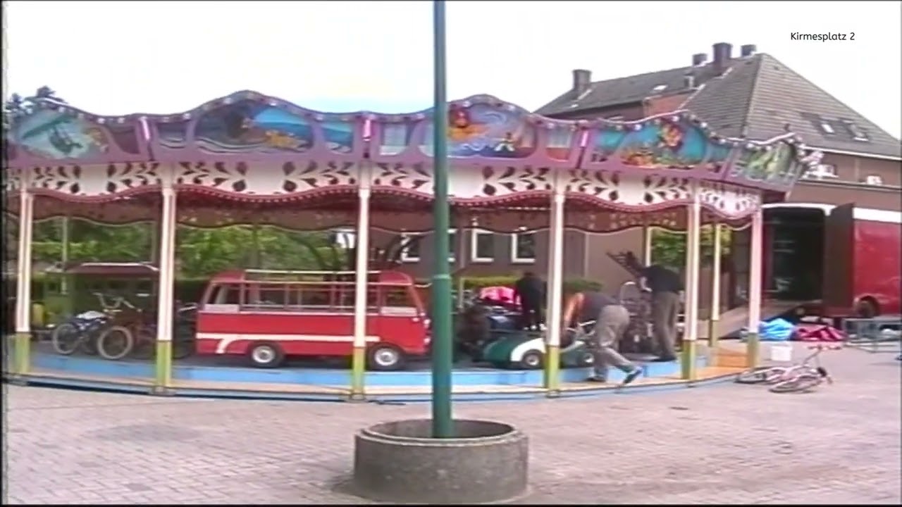 Kirmes Historie ( 32 ) -  Leer -  Musiktage 2003 mit Aufbau 🎠🎠🎠