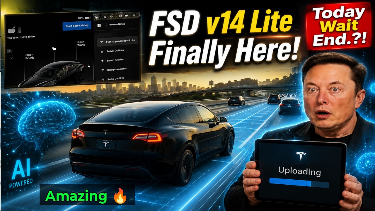 Tesla FSD v14 Lite Just Reached Early Access! Tesla HW3 Owners Finally Get Good News, A Deep Dive!