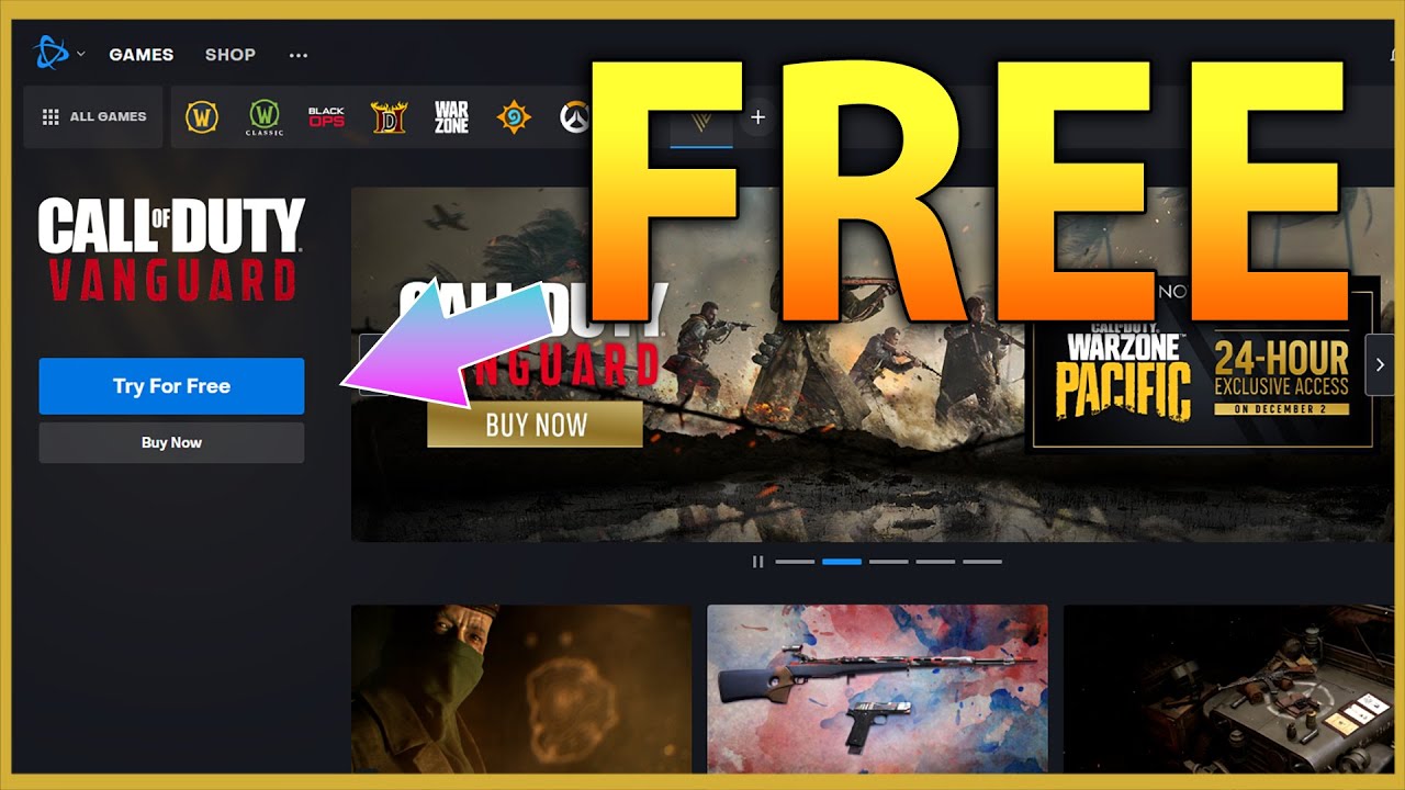 How To Download & Play Call Of Duty Vanguard Free On PC - Vanguard Free Access Week