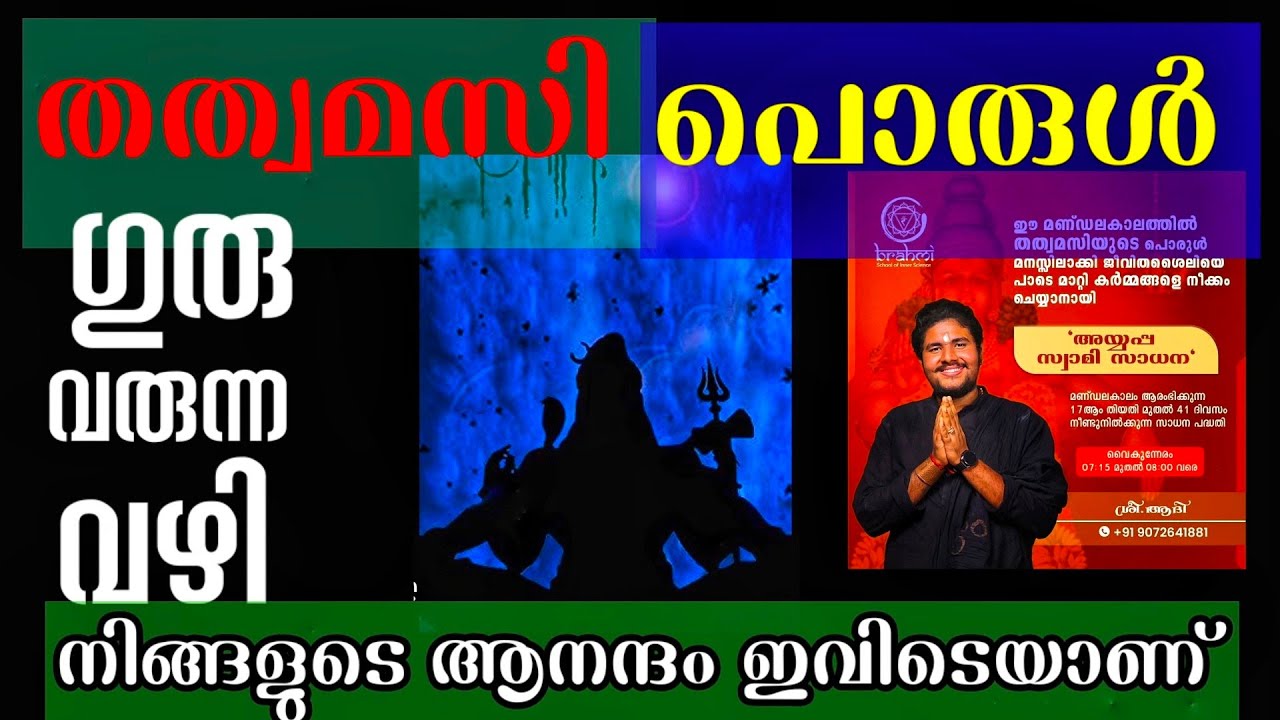 അഹം ബ്രഹ്മാസ്മി l You are That l ഗുരു വരുന്ന വഴി l നിങ്ങളുടെ ആനന്ദം ഇവിടെയാണ്‌ l