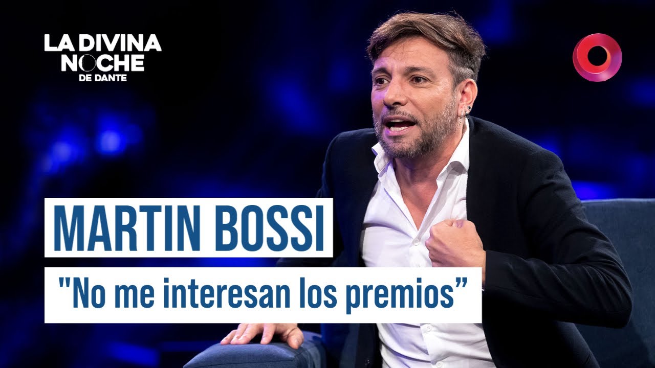 Martín Bossi con Dante Gebel: “Detesto los reconocimientos, no me interesan los premios”