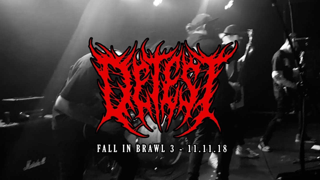 Detest, Fall In The Brawl 3, 11th November 2018