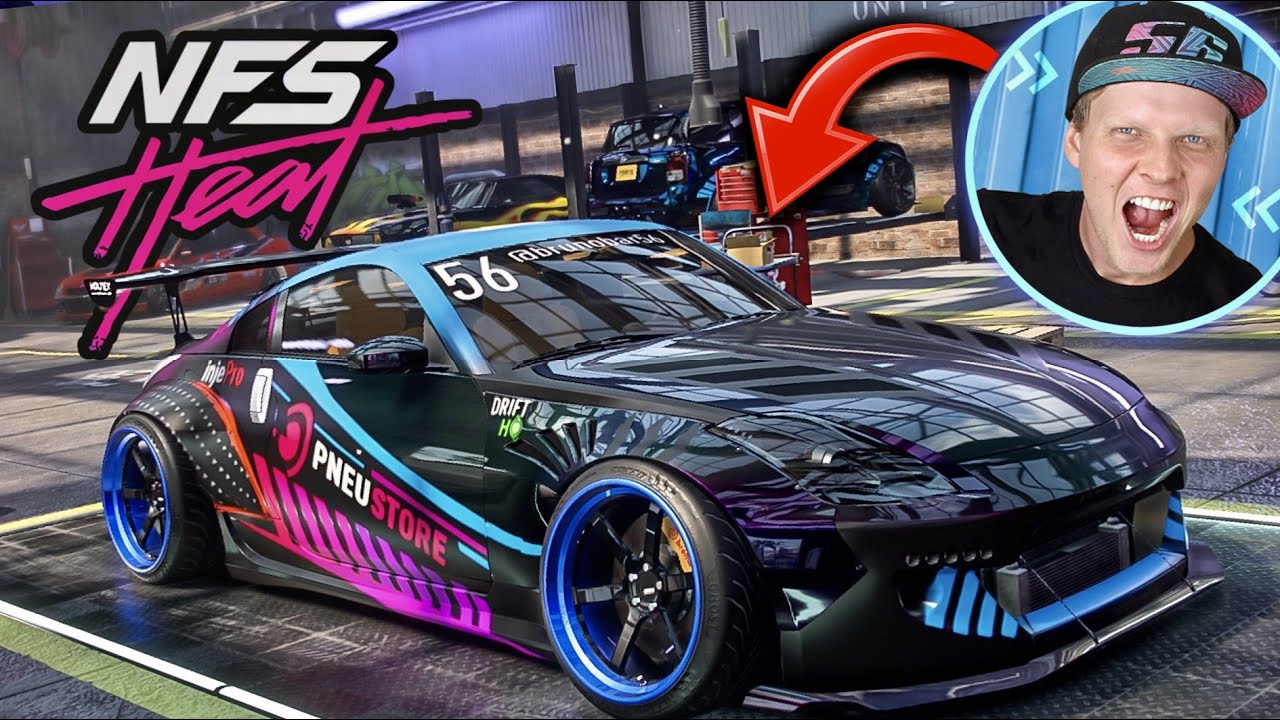 Need For Speed: Heat | NISSAN 350z de DRIFT do Bruno Bar - Tunagem!