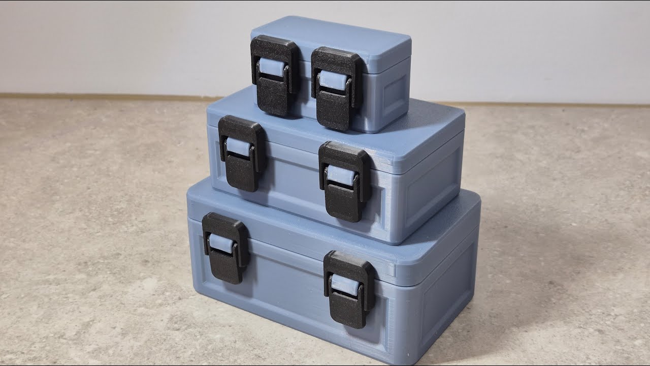 FUSION 360 parametric custom size 3D printed case box