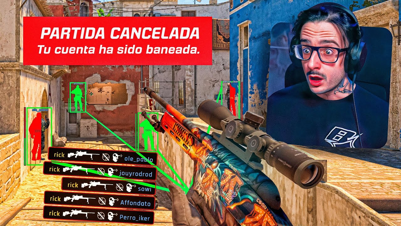 si intentas hackear cs2, te pasa esto: