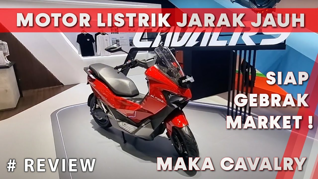 PESAING BERAT SEMUA MOTOR LISTRIK ! REVIEW MAKA CAVALRY