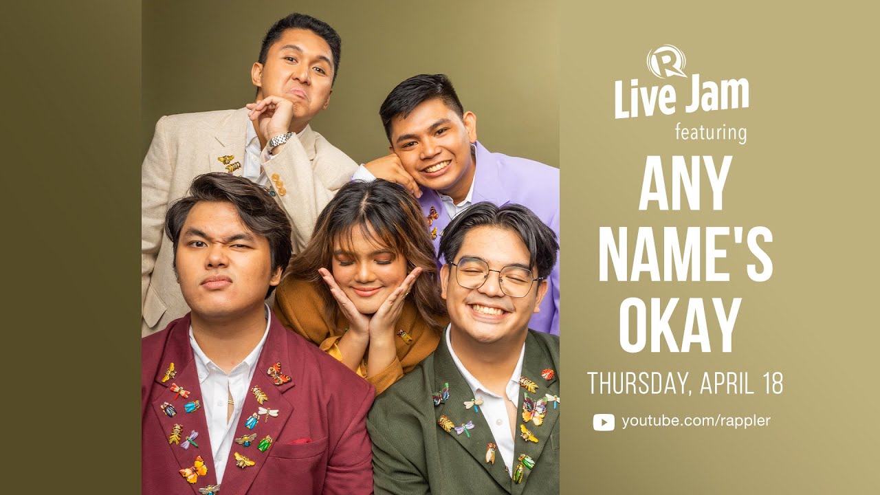 Rappler Live Jam: Any Name’s Okay