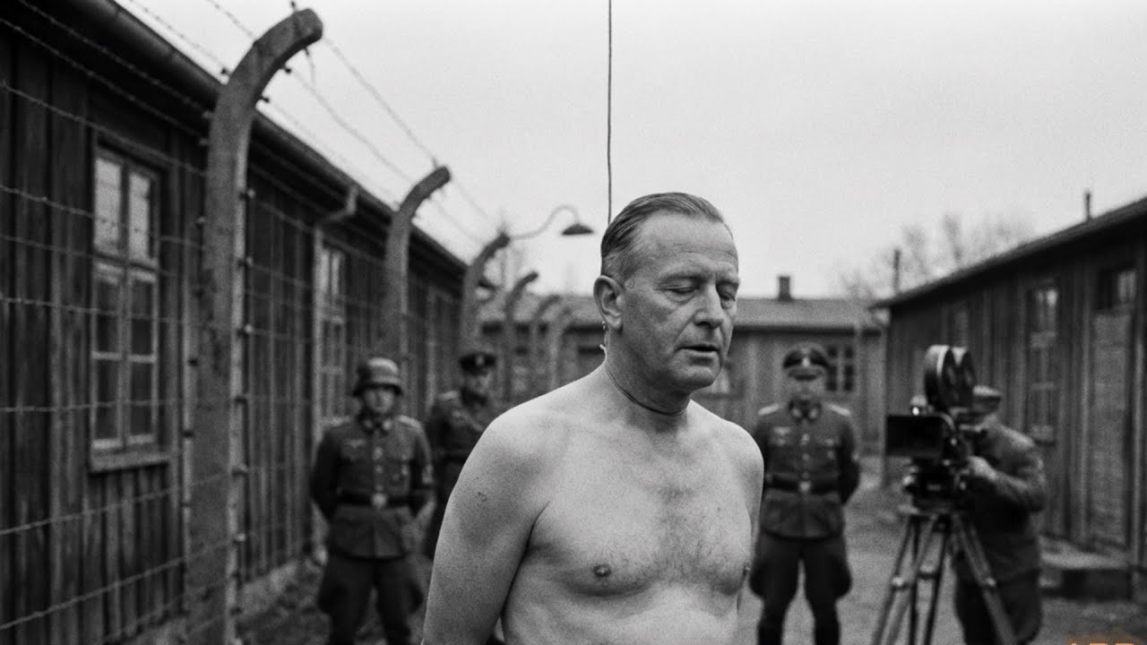Hans Oster's Brutal Hanging &mdash; Nude with a Piano Wire WARNING: GRAPHIC IMAGES