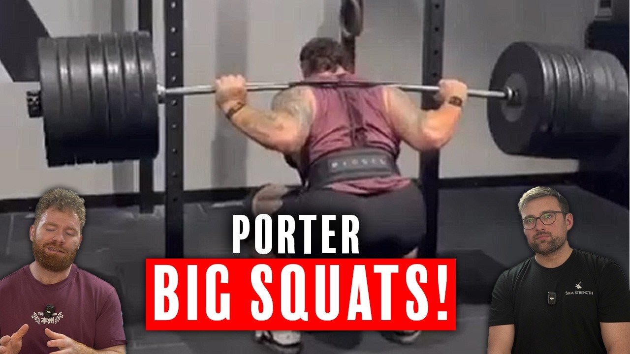 Irish Rugby Player Squats Huge Weights! Rugby S&C Andrew Porter - Sika News