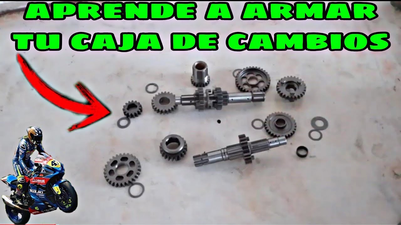 COMO ARMAR LA CAJA DE CAMBIOS DE MI MOTO (FACIL Y RÁPIDO) 125,150,200,250 CC