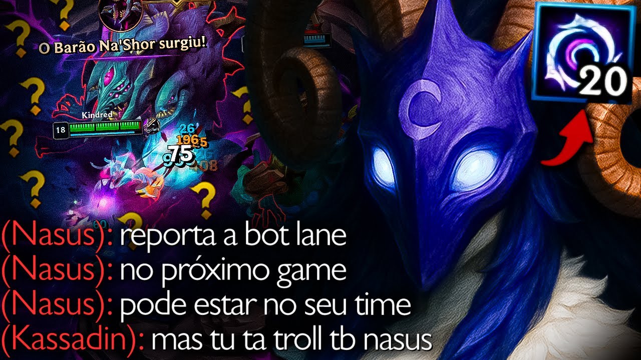 KINDRED COM 20 MARCAS NA PASSIVA É O BONECO MAIS FORTE DO JOGO!
